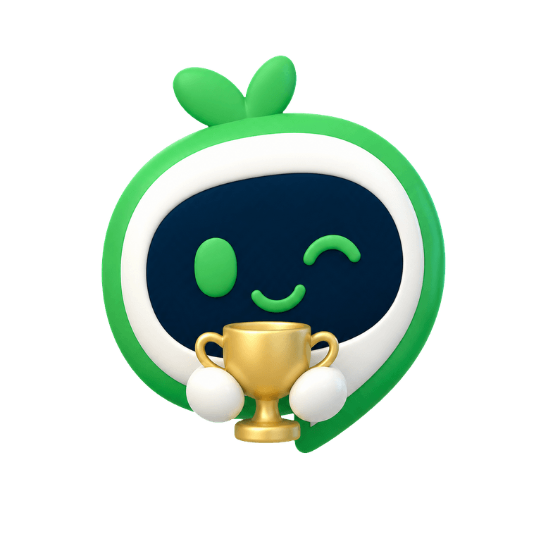 Qino holding a trophy